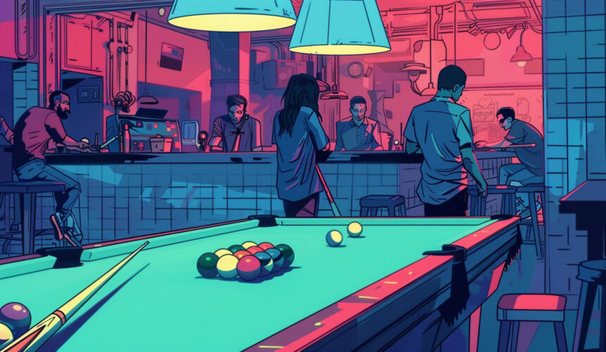 Exploring Different Variations of Pool Games