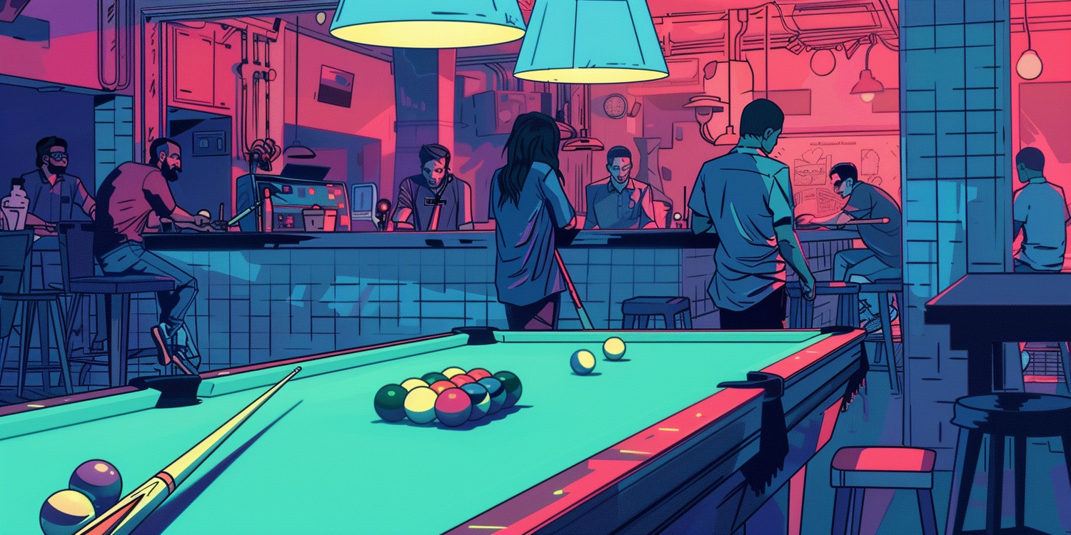 Exploring Different Variations of Pool Games